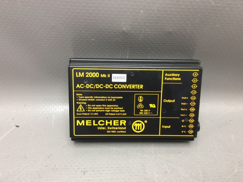 MELCHER LM 2000 MK II - 2-Year Warranty, Available in France